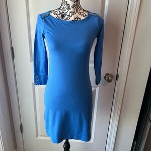 Lilly Pulitzer blue sheath dress. XXS